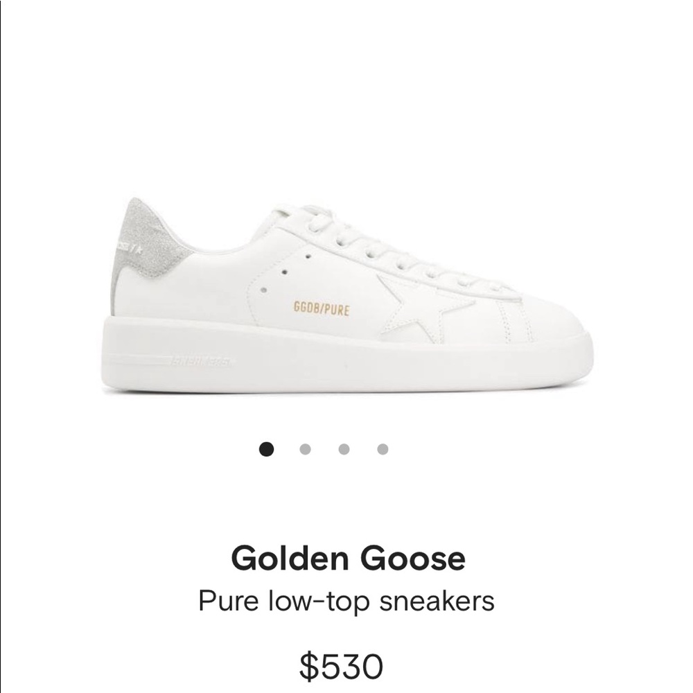 WHITE GOLDEN GOOSE SHOES